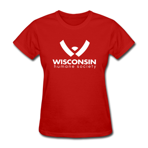 WHS Logo Classic Contoured T-Shirt - red