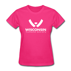WHS Logo Classic Contoured T-Shirt - fuchsia