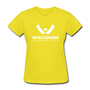 WHS Logo Classic Contoured T-Shirt - yellow
