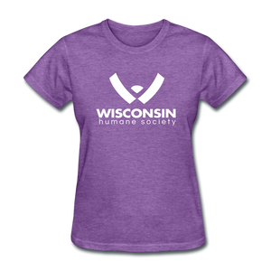 WHS Logo Classic Contoured T-Shirt - purple heather