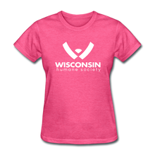 Load image into Gallery viewer, WHS Logo Classic Contoured T-Shirt - heather pink