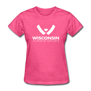 WHS Logo Classic Contoured T-Shirt - heather pink