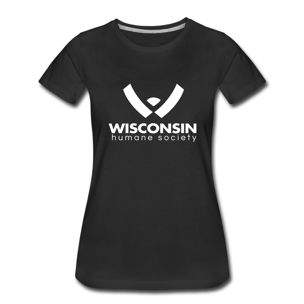 WHS Logo Premium Contoured T-Shirt - black