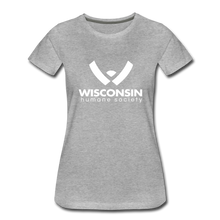 Load image into Gallery viewer, WHS Logo Premium Contoured T-Shirt - heather gray