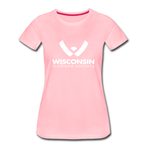WHS Logo Premium Contoured T-Shirt - pink