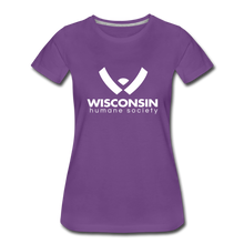 Load image into Gallery viewer, WHS Logo Premium Contoured T-Shirt - purple