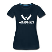Load image into Gallery viewer, WHS Logo Premium Contoured T-Shirt - deep navy