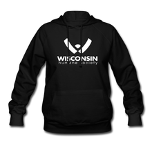 Load image into Gallery viewer, WHS Logo Classic Contoured Hoodie - black