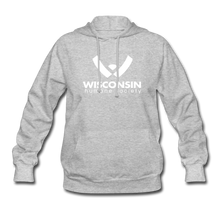 Load image into Gallery viewer, WHS Logo Classic Contoured Hoodie - heather gray