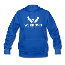 Load image into Gallery viewer, WHS Logo Classic Contoured Hoodie - royal blue