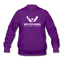 Load image into Gallery viewer, WHS Logo Classic Contoured Hoodie - purple
