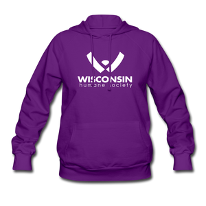 WHS Logo Classic Contoured Hoodie - purple