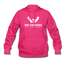 Load image into Gallery viewer, WHS Logo Classic Contoured Hoodie - fuchsia
