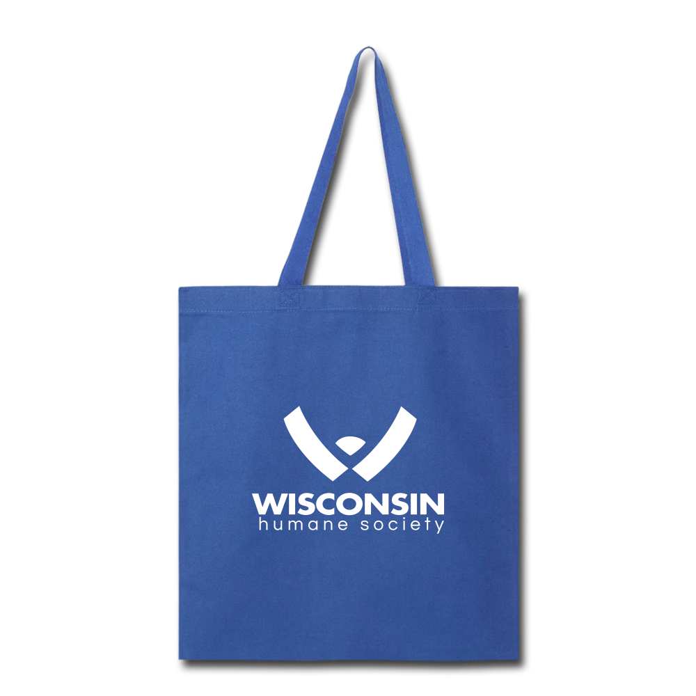 WHS Logo Tote Bag - royal blue