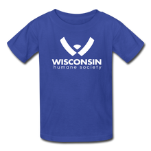 Load image into Gallery viewer, WHS Logo Kids&#39; T-Shirt - royal blue