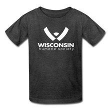 Load image into Gallery viewer, WHS Logo Kids&#39; T-Shirt - heather black