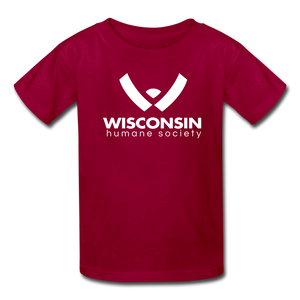 WHS Logo Kids' T-Shirt - dark red