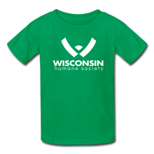 Load image into Gallery viewer, WHS Logo Kids&#39; T-Shirt - kelly green