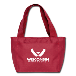 WHS Logo Lunch Bag - red