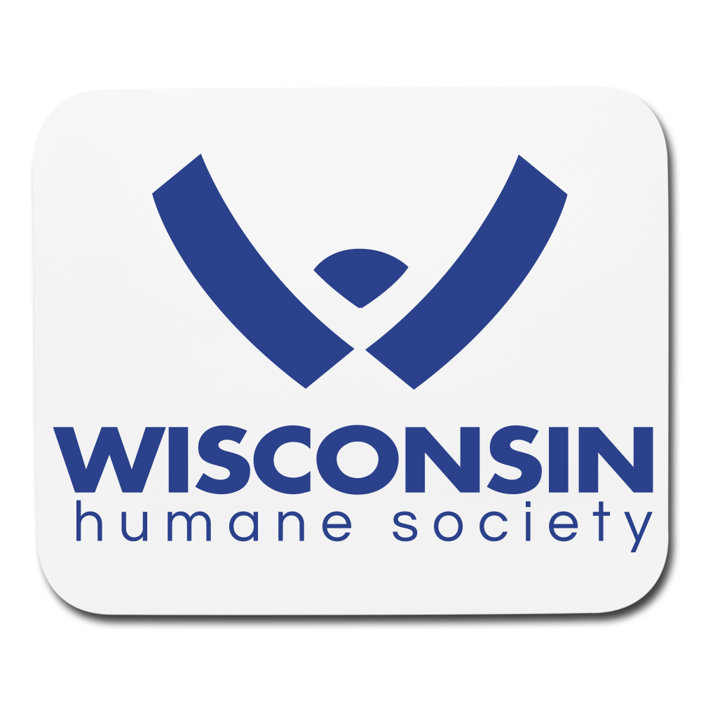 WHS Logo Mouse Pad - white