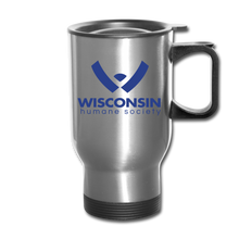 Load image into Gallery viewer, WHS Logo Travel Mug - silver
