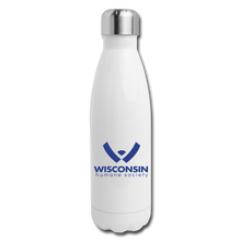 Load image into Gallery viewer, WHS Logo Insulated Stainless Steel Water Bottle - white
