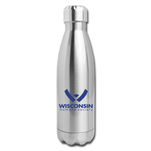 Load image into Gallery viewer, WHS Logo Insulated Stainless Steel Water Bottle - silver