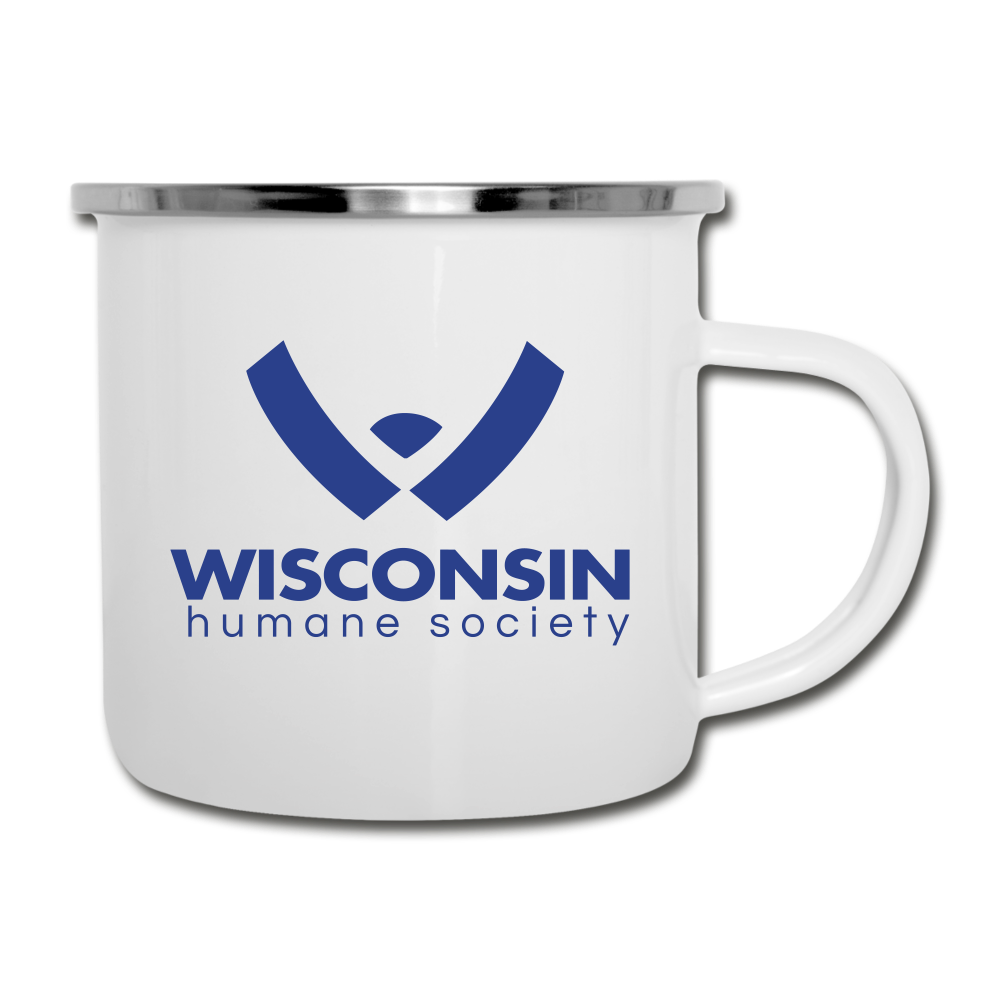 WHS Logo Camper Mug - white