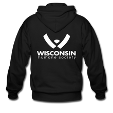 Load image into Gallery viewer, WHS Logo Classic Zip Hoodie - black