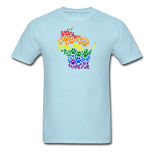 Load image into Gallery viewer, Pride Paws Classic T-Shirt - powder blue