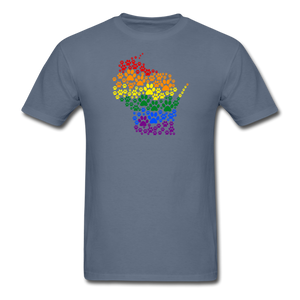 Pride Paws Classic T-Shirt - denim