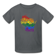 Load image into Gallery viewer, Pride Paws Kids&#39; T-Shirt - charcoal