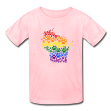 Load image into Gallery viewer, Pride Paws Kids&#39; T-Shirt - pink