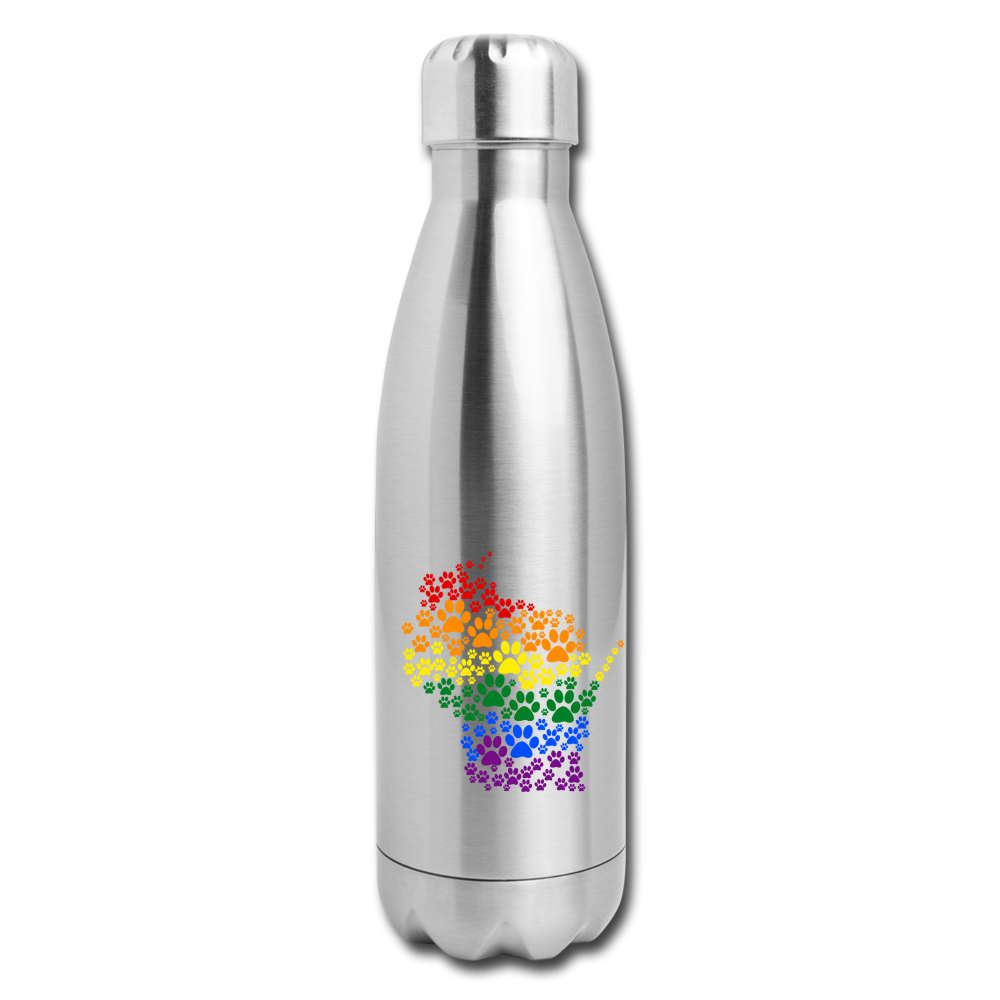 
                  
                    Pride Paws Insulated Stainless Steel Water Bottle - silver
                  
                