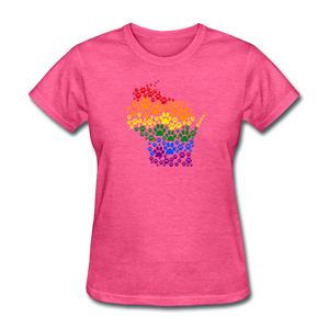 Pride Paws Classic T-Shirt - heather pink