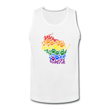 Load image into Gallery viewer, Pride Paws Premium Tank - white