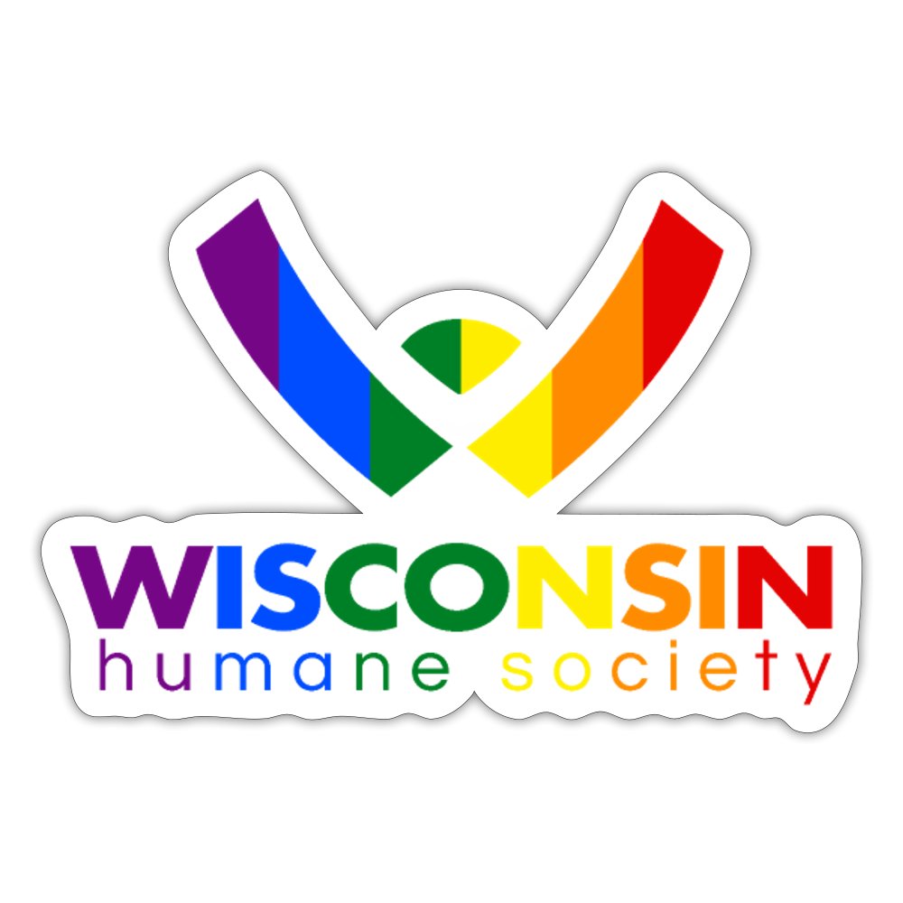 WHS Pride Sticker - white matte