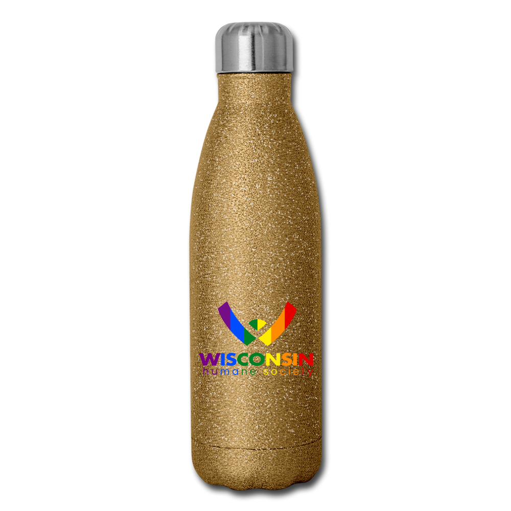 
                  
                    WHS Pride Insulated Stainless Steel Water Bottle - gold glitter
                  
                