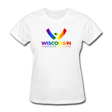 Load image into Gallery viewer, WHS Pride Contoured T-Shirt - white