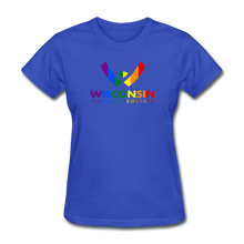 Load image into Gallery viewer, WHS Pride Contoured T-Shirt - royal blue