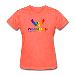 WHS Pride Contoured T-Shirt - heather coral