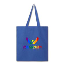 Load image into Gallery viewer, WHS Pride Tote Bag - royal blue