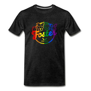Foster Pride Premium T-Shirt - charcoal gray