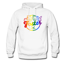 Load image into Gallery viewer, Foster Pride Hoodie - white