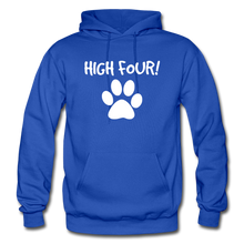 Load image into Gallery viewer, High Four! Heavy Blend Adult Hoodie - royal blue