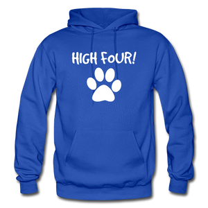 High Four! Heavy Blend Adult Hoodie - royal blue