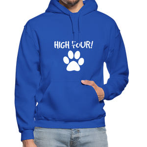 High Four! Heavy Blend Adult Hoodie - royal blue