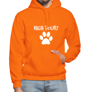 High Four! Heavy Blend Adult Hoodie - orange