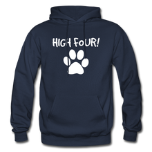 Load image into Gallery viewer, High Four! Heavy Blend Adult Hoodie - navy
