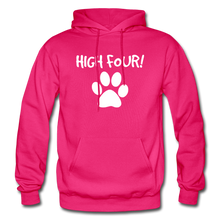 Load image into Gallery viewer, High Four! Heavy Blend Adult Hoodie - fuchsia